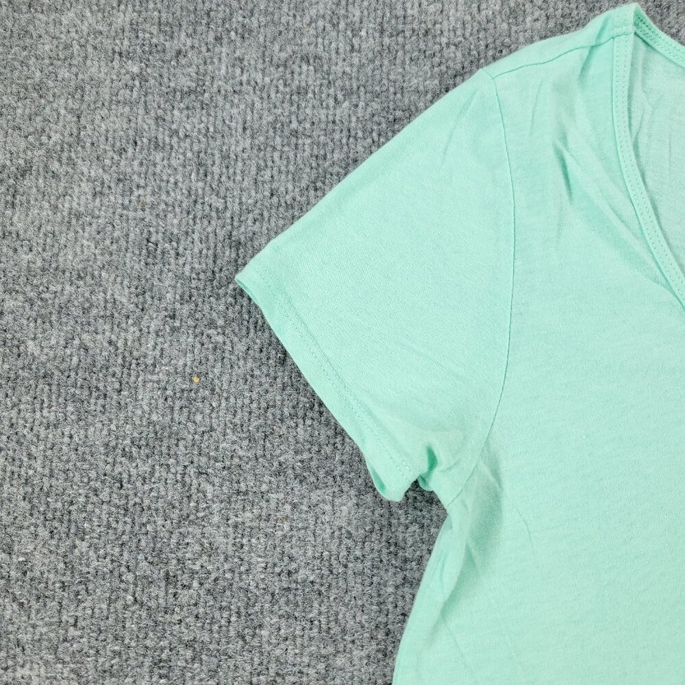 Monterey California Shirt Women's Small Green Life Is Well Graphic Short Sleeve - Picture 5 of 13